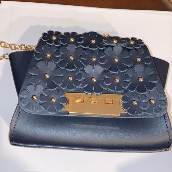 Zac Posen Eartha mini crossbody bag with chain - Picture 3 of 10